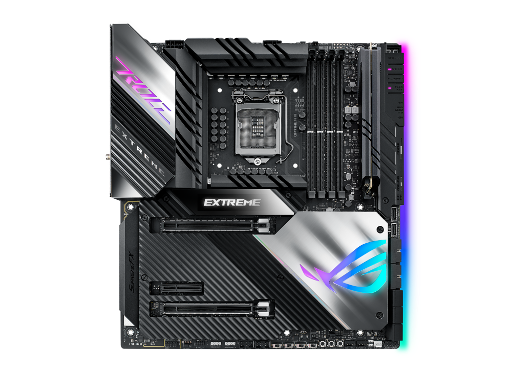 Купить ASUS ROG MAXIMUS XIII EXTREME - Motherboard - Erweitertes ATX - LGA1200-Sockel - Z590 - USB-C Gen2, USB 3.2 Gen 1, USB 3.2 Gen 2, USB-C Gen 2x2 - 10 Gigabit LAN, 2.5 Gigabit LAN, Wi-Fi - Onboard-Grafik (CPU erforderlich) (90MB15S0-M0EAY0) в магазине wardena.ru