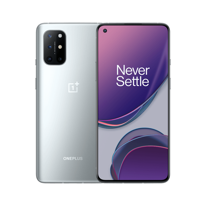 Купить OnePlus 8T - Smartphone - Dual-SIM - 5G NR - 128GB - GSM - 16,60cm (6,55") - 2400 x 1080 Pixel (402 ppi (Pixel pro" )) - Fluid Amoled - RAM 8GB (16 MP Vorderkamera) - 4x x Rückkamera - OxygenOS - Lunar Silver (5011101406 в магазине wardena.ru
