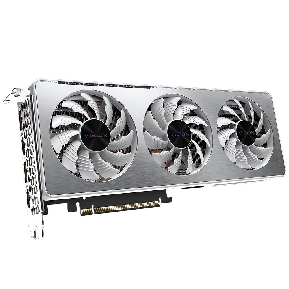Купить Gigabyte GeForce RTX 3060 Ti VISION OC 8G (rev. 2.0) - Grafikkarten - GF RTX 3060 Ti - 8 GB GDDR6 - PCIe 4.0 x16 - 2 x HDMI, 2 x DisplayPort (GV-N306TVISION OC-8GD 2.0) в магазине wardena.ru