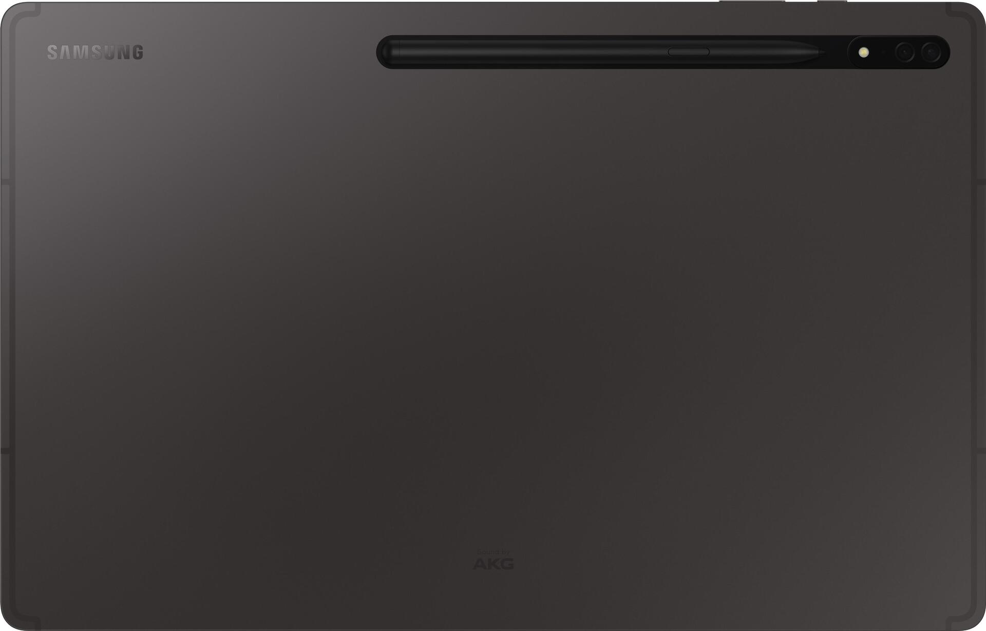 Купить Samsung Galaxy Tab S8 Ultra - Tablet - Android - 128GB - 36,99 cm (14.6") Super AMOLED (2960 x 1848) - microSD-Steckplatz - 3G, 4G, 5G - Graphite (SM-X906BZAAEUE) в магазине wardena.ru