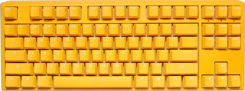 Купить Ducky One 3 Yellow TKL Gaming Tastatur, RGB LED - MX-Brown (US) (DKON2187ST-BUSPDYDYYYC1) в магазине wardena.ru