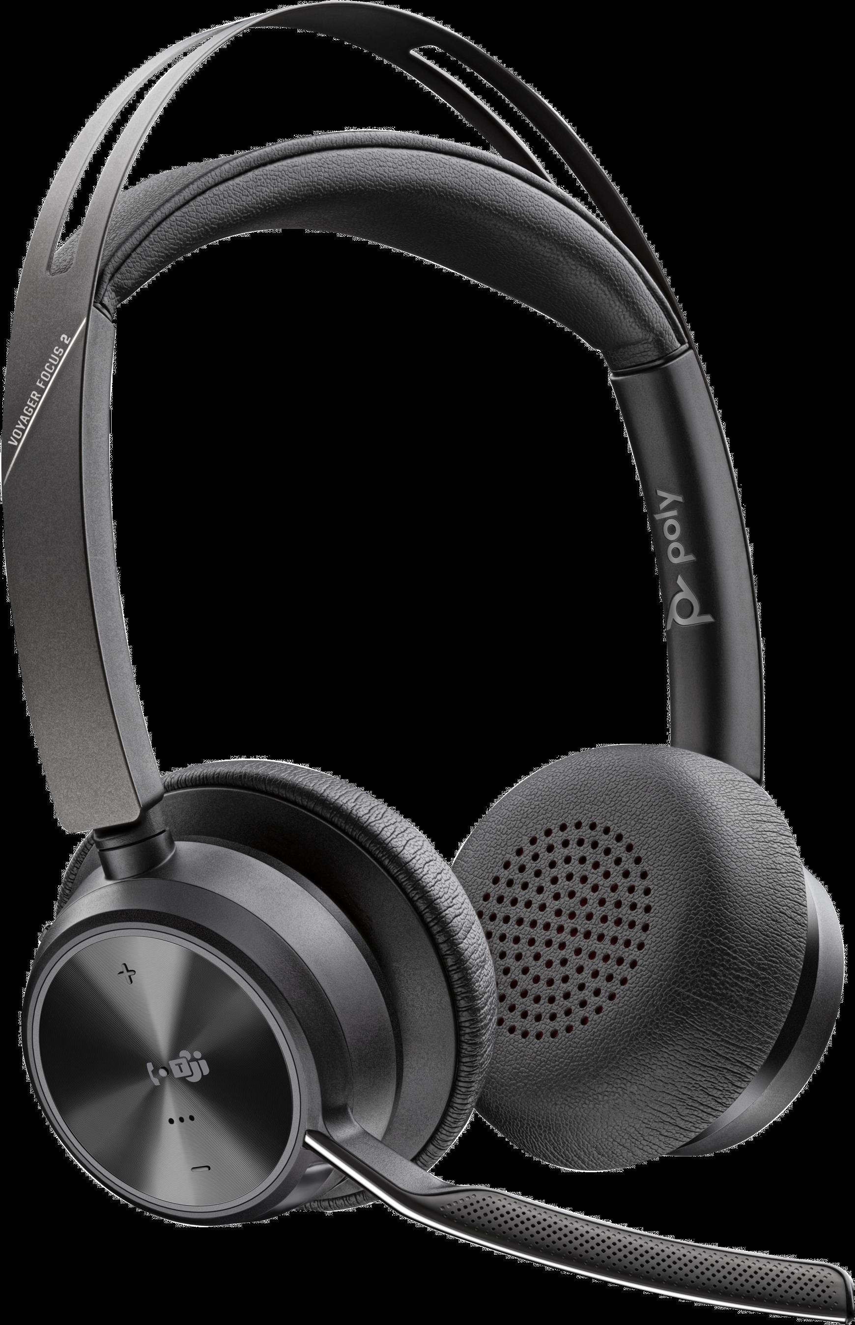 Купить HP POLY Poly Voyager Focus 2 - Headset - On-Ear - Bluetooth - kabellos, kabelgebunden - aktive Rauschunterdrückung - Adapter USB-A via Bluetooth - Schwarz - Zertifiziert für Microsoft Teams (77Y85AA) в магазине wardena.ru