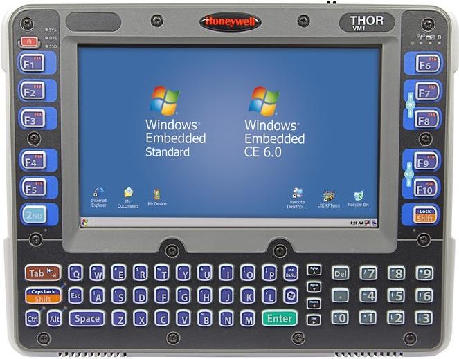 Купить Honeywell Thor VM1 - Datenerfassungsterminal - robust - Win CE 6.0 - 1 GB - 20.3 cm (8") Farbe (800 x 480) - USB-Host - SD-Steckplatz - Wi-Fi, Bluetooth (VM1C1A1A1BET01A) в магазине wardena.ru