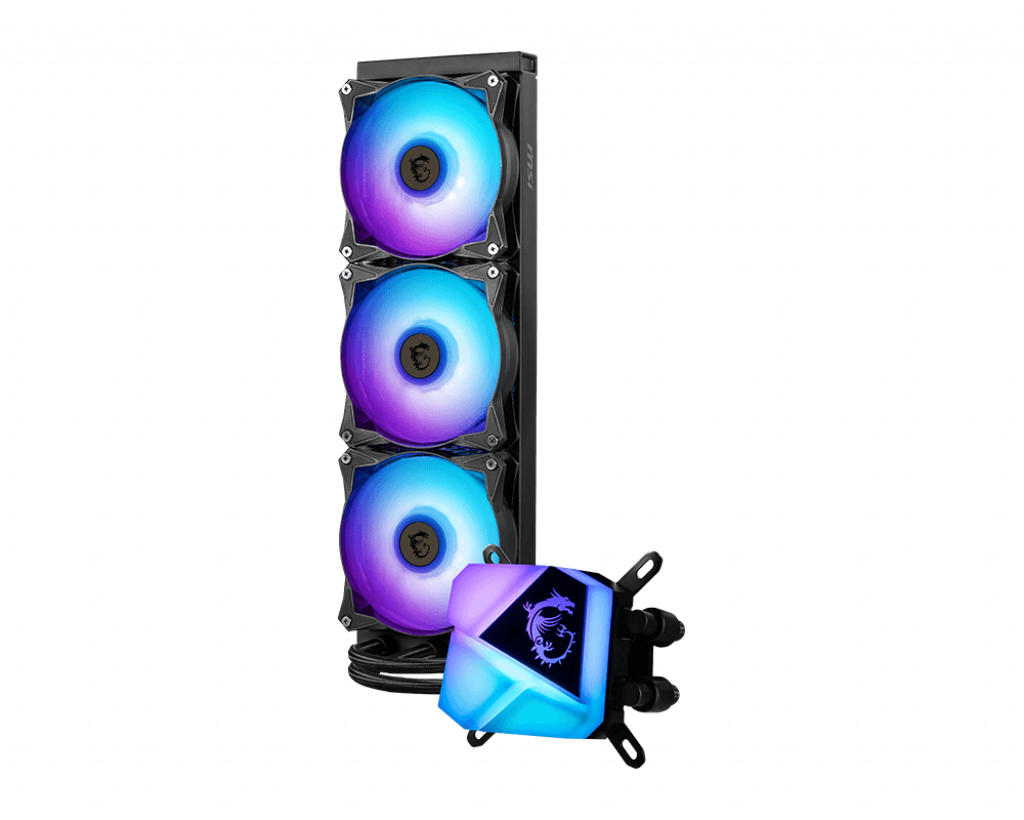 Купить MSI MPG CORE LIQUID C360 - Prozessor-Flüssigkeitskühlsystem - Kühlergröße: 360 mm - (für: LGA1156, AM2, AM2+, LGA1366, AM3, LGA1155, AM3+, LGA2011, FM1, FM2, LGA1150, FM2+, LGA2011-3, LGA1151, AM4, LGA2066, LGA1200, LGA1 (306-7ZW2R31-813) в магазине wardena.ru