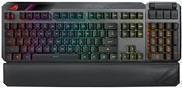 Купить ASUS ROG Claymore II - Tastatur - Hintergrundbeleuchtung - kabellos - USB, 2,4 GHz - Französisch - Tastenschalter: ROG RX RED optisch mechanisch - Schwarz (90MP01W0-BKFA00) в магазине wardena.ru