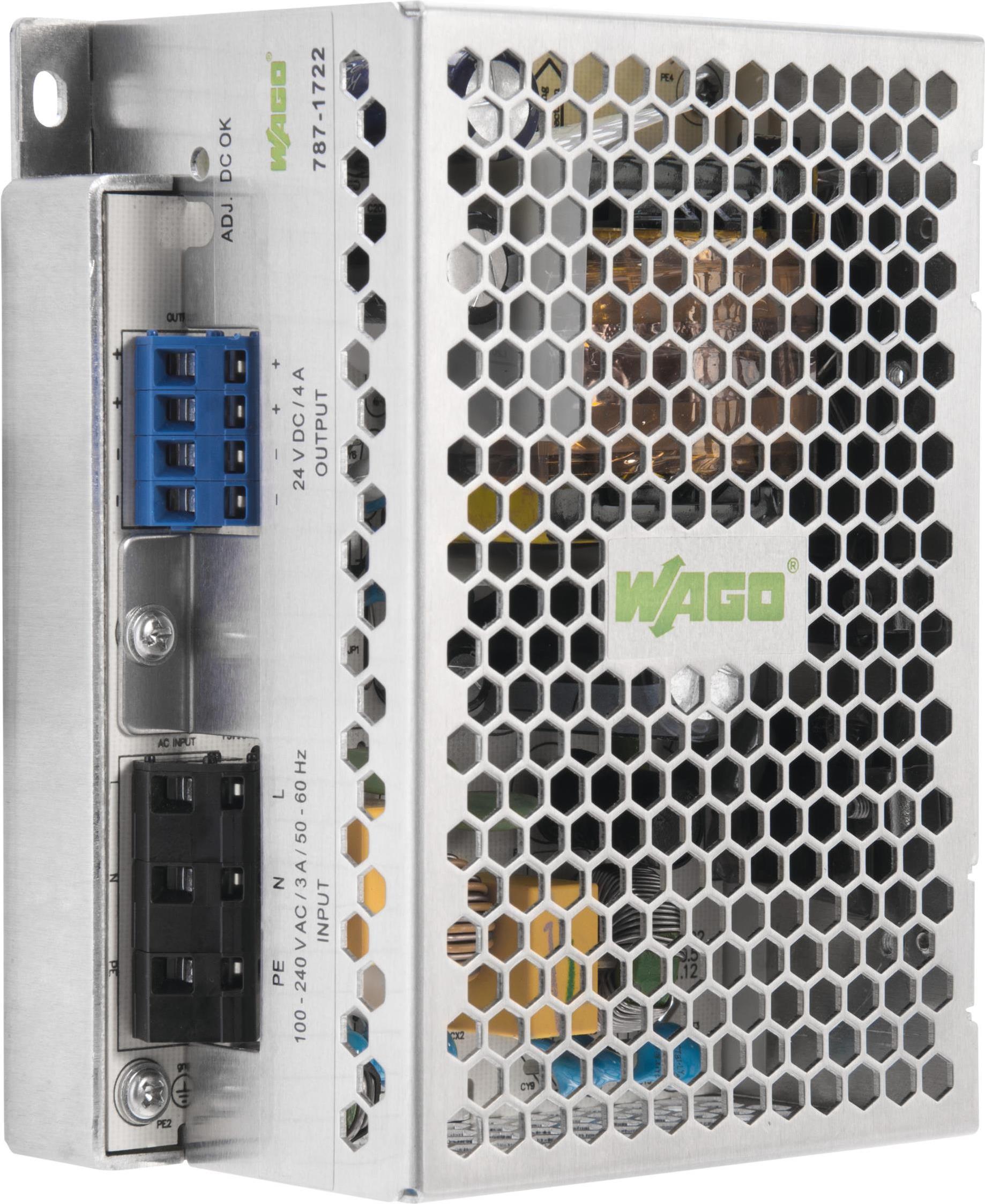 Купить Wago 787-1722. Gesamtleistung: 120 W, AC Eingangsspannung: 90 - 264 V, AC Eingangsfrequenz: 47 - 63 Hz. Mittlere Betriebsdauer zwischen Ausfällen (MTBF): 300000 h, Zertifizierung: EN 60950, EN 61204-3, EN 60335, UL 60950 в магазине wardena.ru