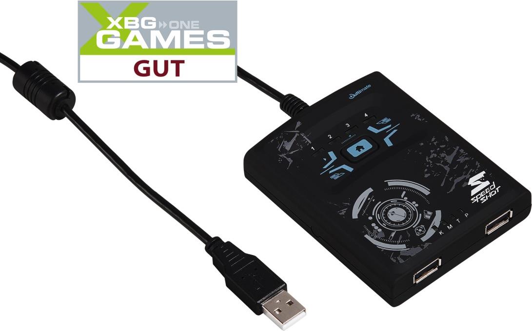 Купить Hama "Speedshot Ultimate" - Eingangsadapter für Spiele - USB - Grau (00054478) в магазине wardena.ru