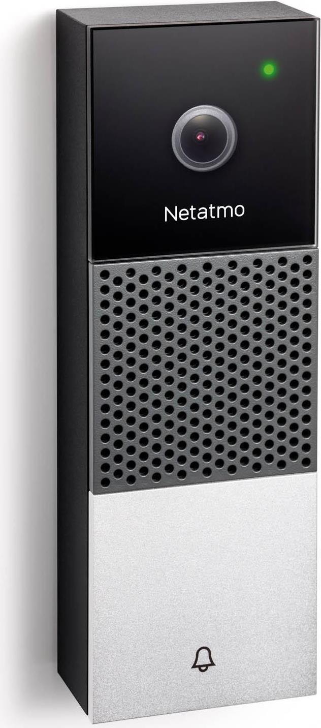 Купить Netatmo NDB-EC Türklingel-Taster Schwarz - Grau - Weiß Kabellos (NDB-EC) в магазине wardena.ru