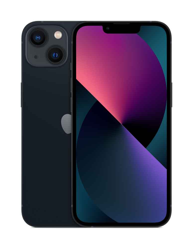 Купить Apple iPhone 13 - Smartphone - Dual-SIM - 5G NR - 256GB - 6.1" - 2532 x 1170 Pixel (460 ppi (Pixel pro" )) - Super Retina XDR Display - 2 x Rückkamera 12 MP Frontkamera - Midnight (MLQ63ZD/A) в магазине wardena.ru