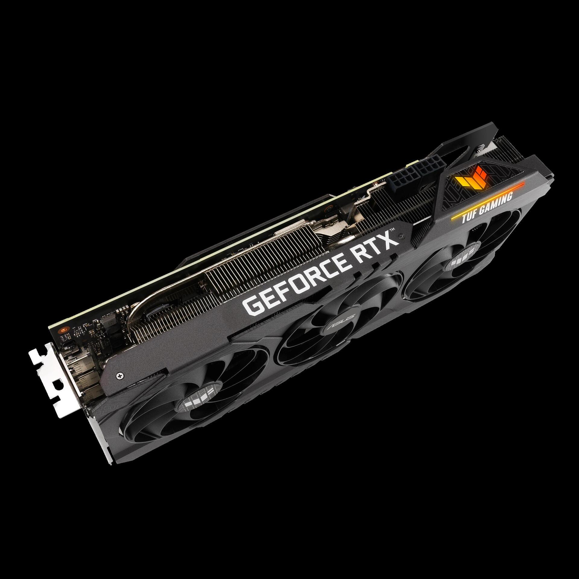 Купить ASUS TUF-RTX3080TI-O12G-GAMING - OC Edition - Grafikkarten - GF RTX 3080 Ti - 12GB GDDR6X - PCIe 4,0 - 2 x HDMI, 3 x DisplayPort (90YV0GU1-M0NM00) в магазине wardena.ru