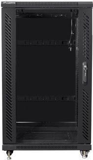 Купить Lanberg FF01-6822-12B Rack 22U Freistehendes Gestell Schwarz (FF01-6822-12B) в магазине wardena.ru