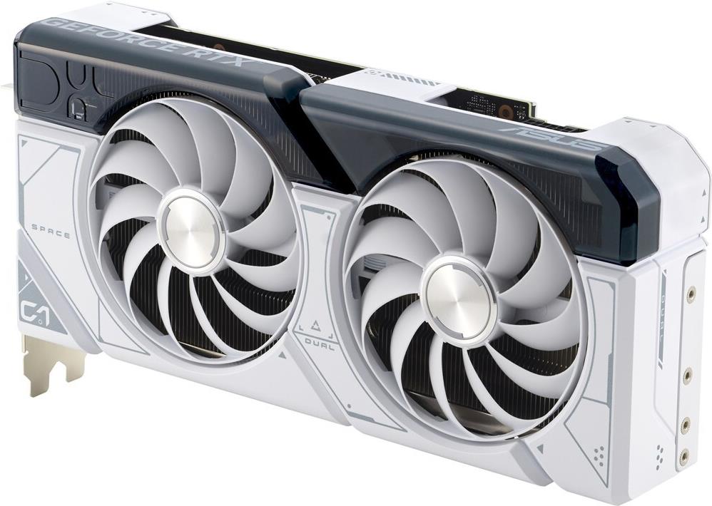 Купить ASUS DUAL GeForce RTX 4070 SUPER OC WHITE Grafikkarte - 12GB GDDR6X (90YV0K84-M0NA00) в магазине wardena.ru