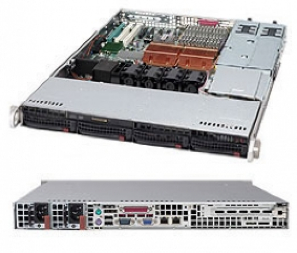 Купить Chassis Supermicro CSE-815TQ-R500CB 1U 500W Redundant Hot-Swap 4xHDD SATA/SAS в магазине wardena.ru