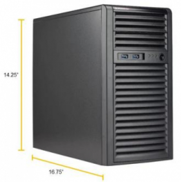 Купить Server Supermicro SYS-530T-I SuperWorkstation • 731I-404B • X12STL-F • Mid-Tower/Mini-Tower IPMI в магазине wardena.ru