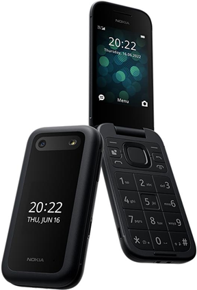 Купить NOKIA 2660 Dual SIM TA-1469 EELTLV Schwarz (1GF011GPA1A01) в магазине wardena.ru
