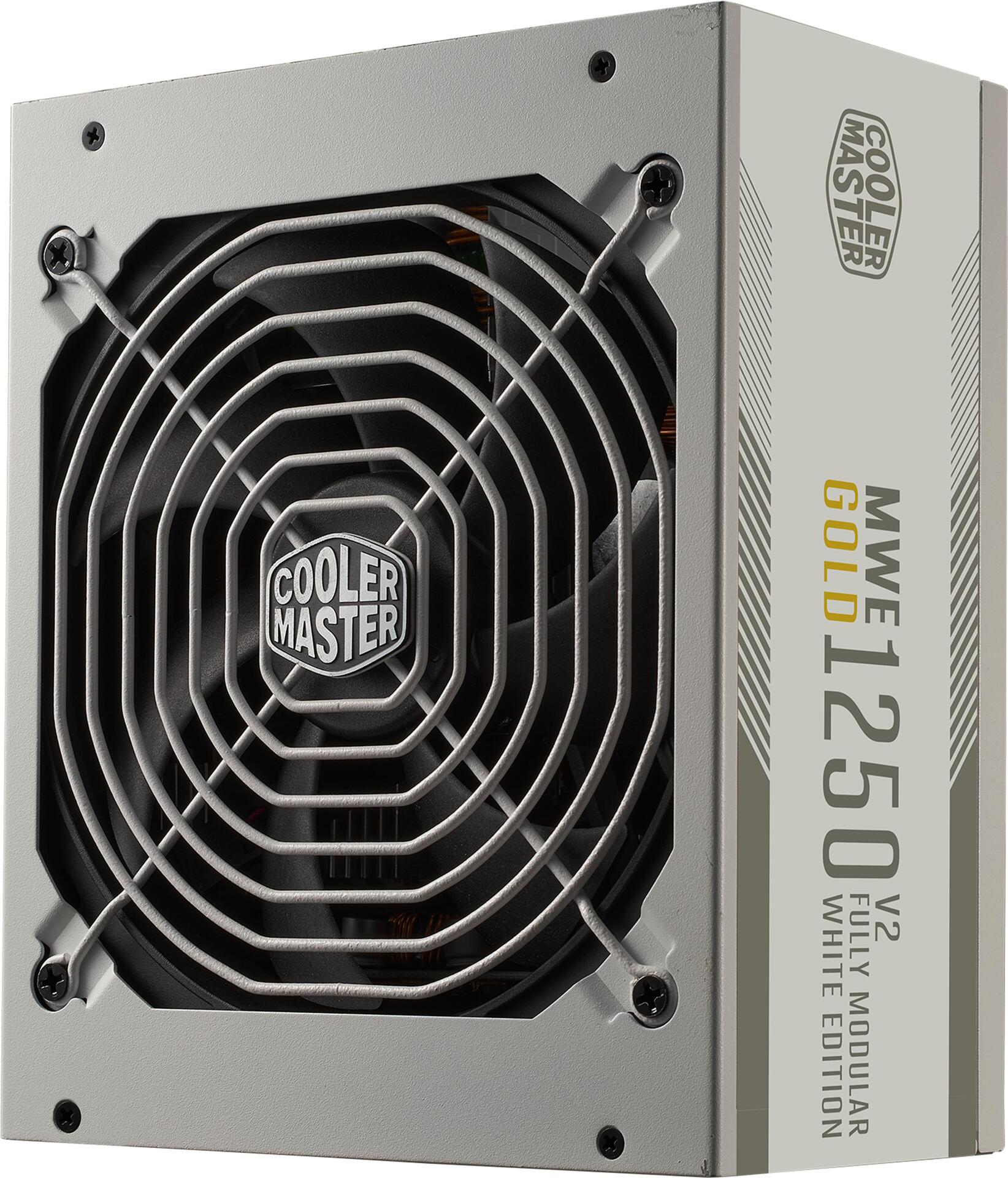 Купить Cooler Master MWE Gold 1250 - V2 ATX 3.0 White Version Netzteil 1250 W 24-pin ATX Weiß (MPE-C501-AFCAG-3GEU) в магазине wardena.ru