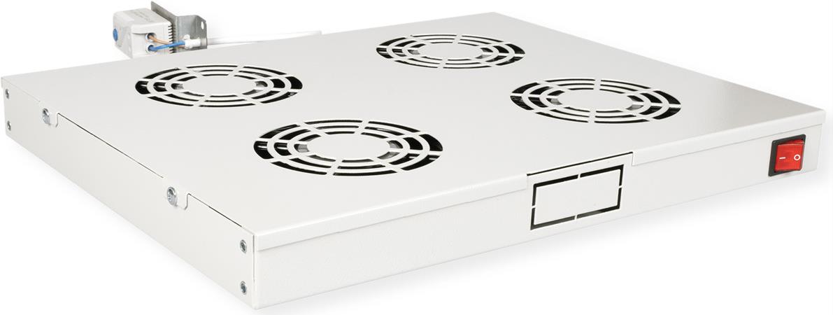 Купить ROLINE 19 Zoll Dachlüftereinheit 4 Lüfte Thermostat grau (26.21.0107) в магазине wardena.ru