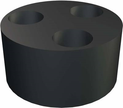 Купить 107 C VM 20 2x6 Mehrfachdichteinsatz Gummi 1 St. (2029677) в магазине wardena.ru