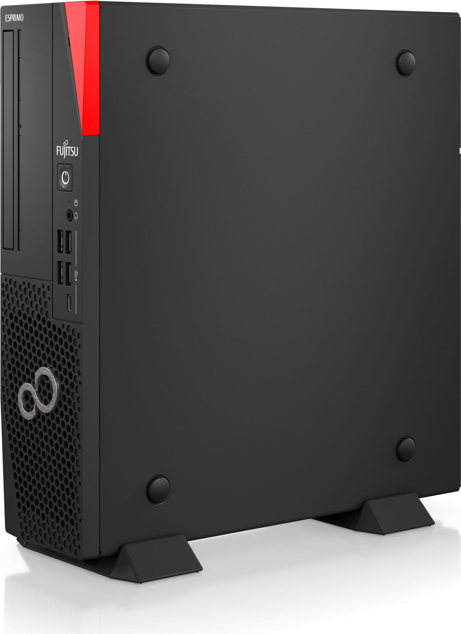 Купить Fujitsu ESPRIMO D6012 i5-12400 Desktop Intel® Core™ i5 8 GB DDR4-SDRAM 512 GB SSD Windows 11 Pro PC Schwarz - Rot (VFY:D612EPC50MFR) в магазине wardena.ru