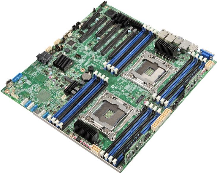 Купить INTEL Server Board DBS2600CW2R supports two Xeon E5-2600v3 family CPUS 16 memory sockets (DBS2600CW2R) в магазине wardena.ru