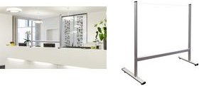 Купить FRANKEN Spuckschutz transparent 100,0 x 65,0 cm (TAP10065) в магазине wardena.ru
