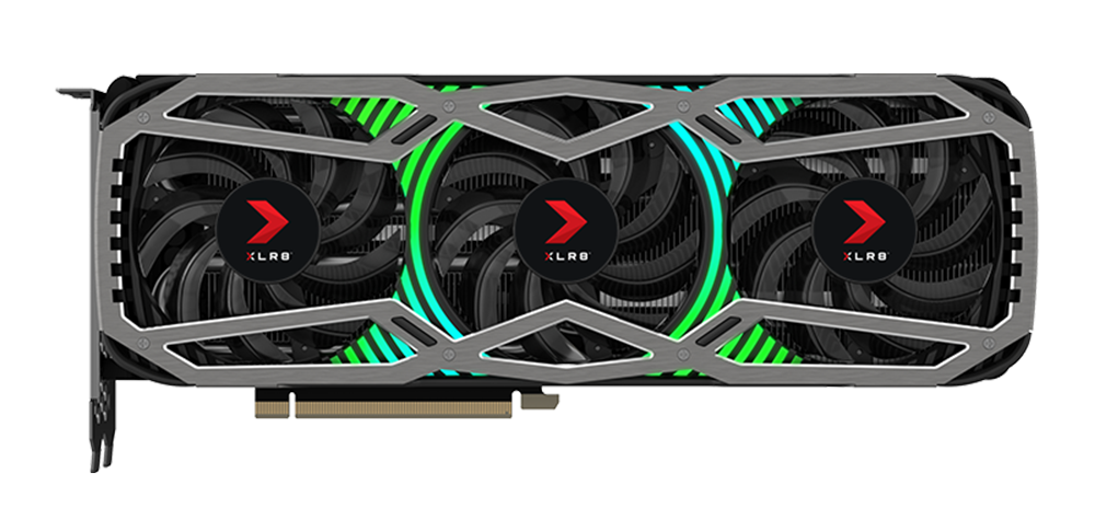 Купить PNY XLR8 GeForce RTX 3090 Gaming EPIC-X RGB - XLR8 GAMING Edition - Grafikkarten - GF RTX 3090 - 24 GB GDDR6X - PCIe 4.0 x16 - HDMI, 3 x DisplayPort (VCG309024TFXPPB) в магазине wardena.ru