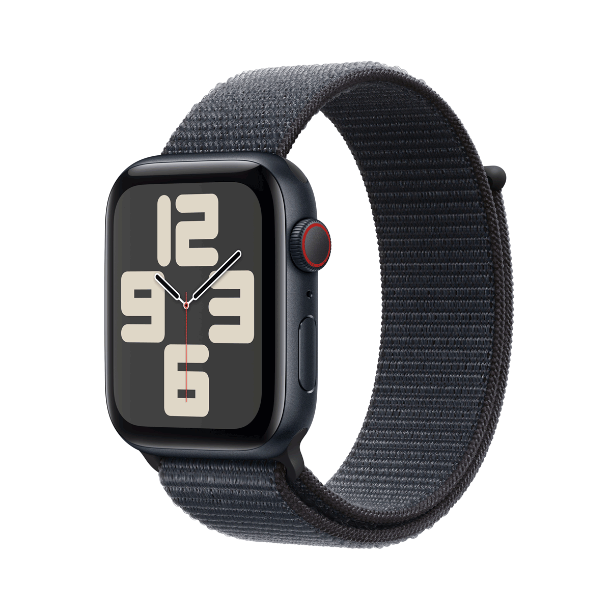 Купить Apple Watch SE GPS + Cellular 44mm Midnight Aluminium Case mit Ink Sport Band (MXGN3QF/A) в магазине wardena.ru