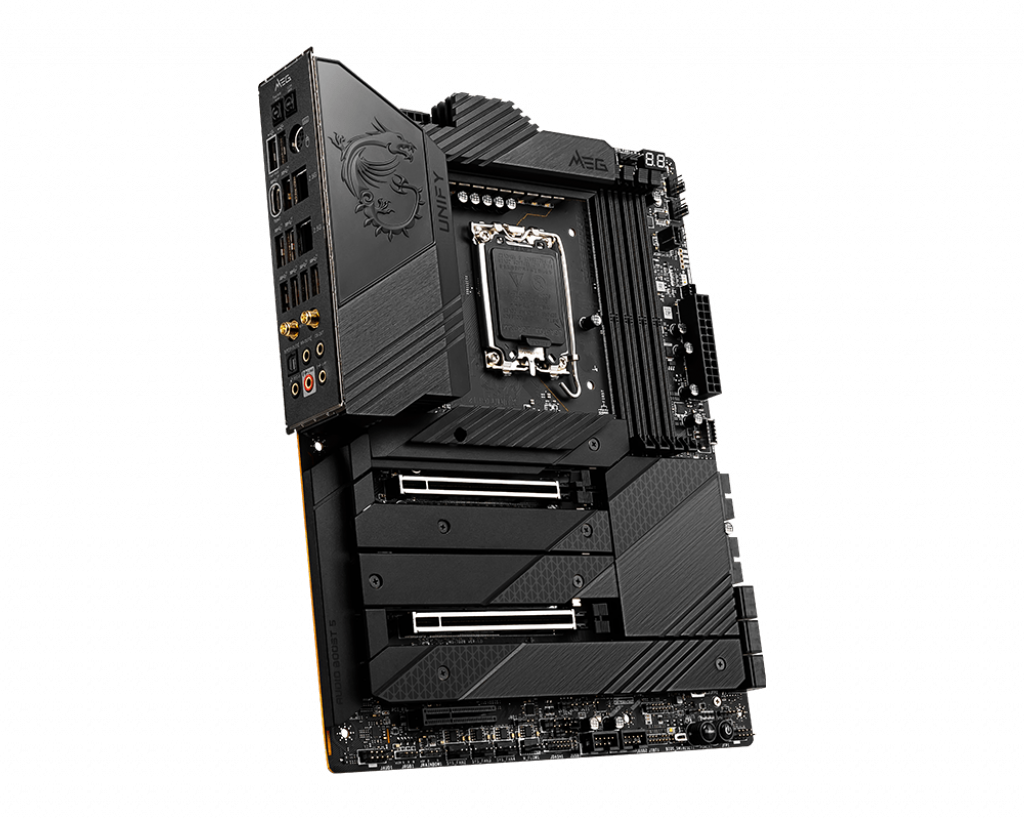 Купить MSI MEG Z690 UNIFY - Motherboard - ATX - LGA1700-Sockel - Z690 Chipsatz - USB 3.2 Gen 1, USB 3.2 Gen 2, USB-C Gen 2x2 - Wi-Fi, Bluetooth, 2 x 2.5 Gigabit LAN - HD Audio (8-Kanal) (7D28-001R) в магазине wardena.ru