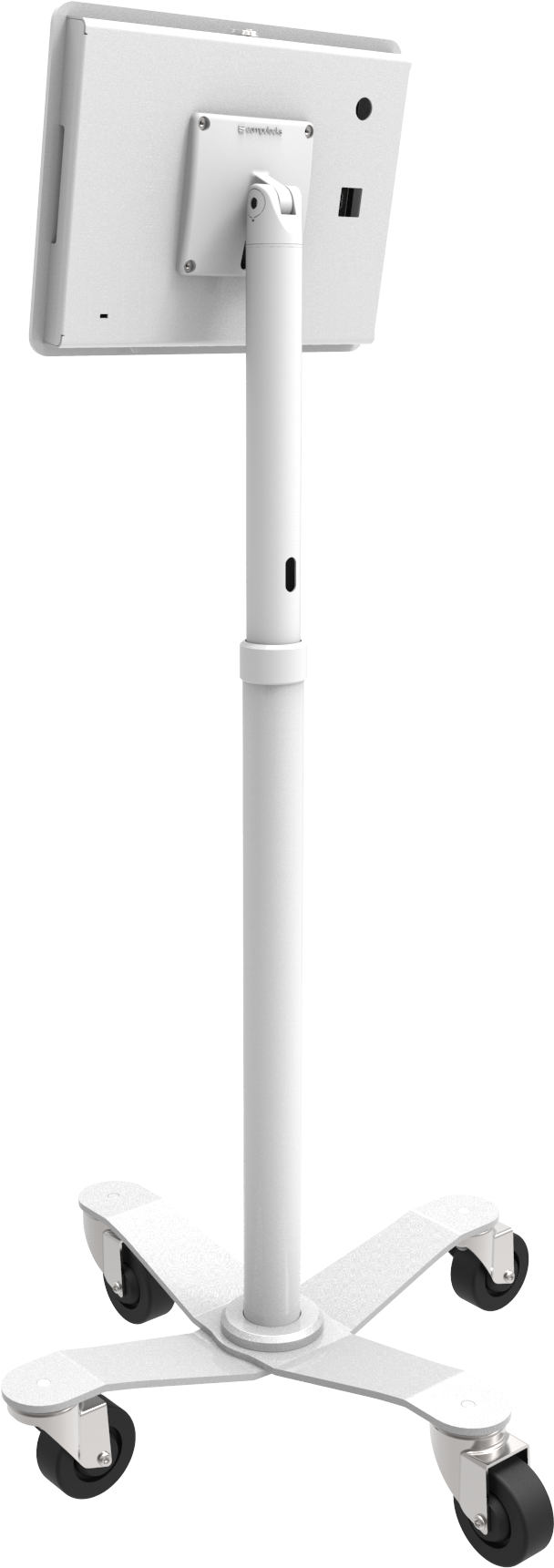Купить Compulocks Medizinischer Rollwagen mit VESA-Montagemuster Weiß - Aufstellung - für Tablett - weiß - Bodenaufstellung (MCRSTDW) в магазине wardena.ru