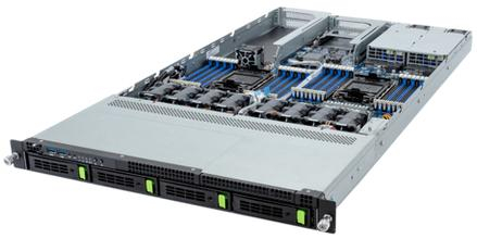 Купить Server Gigabyte R183-SF0 (rev. AAJ1) • 1U SATA • 1x1GbE в магазине wardena.ru