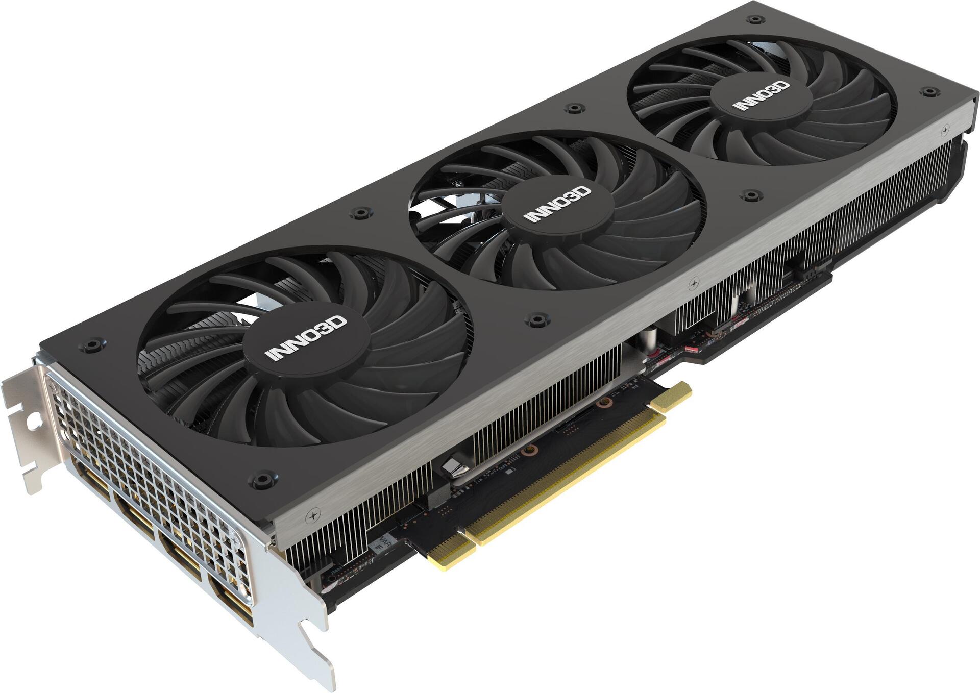 Купить Inno3D GeForce RTX 3070 Ti X3 - GeForce RTX 3070 Ti - 8 GB - GDDR6X - 256 Bit - 7680 x 4320 Pixel - PCI Express x16 4.0 (N307T3-086X-1810VA44) в магазине wardena.ru