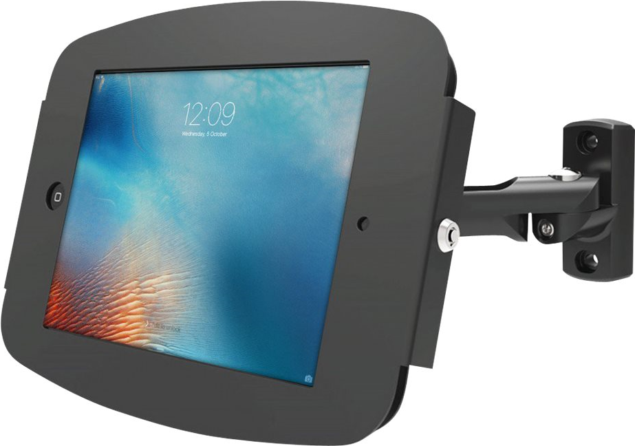 Купить Compulocks Space Swing Arm - iPad 12.9" Wall Mount - Black - Befestigungskit (Montage-Adapter, Diebstahlschutzgehäuse) für Apple iPad Pro (neig- und schwenkbar) - verriegelbar - hochwertiges Aluminium - Schwarz - für App (827B290SENB) в магазине wardena.ru