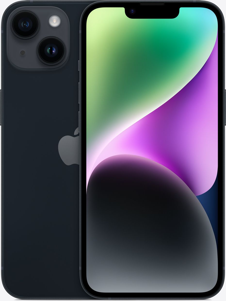 Купить Apple iPhone 14 128GB Midnight (MPUF3ZD/A) в магазине wardena.ru