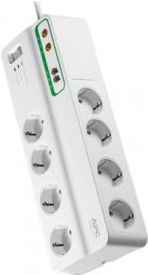 Купить APC SurgeArrest Performance - Überspannungsschutz - Wechselstrom 230 V - 2300 Watt - Ausgangsanschlüsse: 8 - 3,0m Schnur - Deutschland - weiß (PMF83VT-GR) в магазине wardena.ru