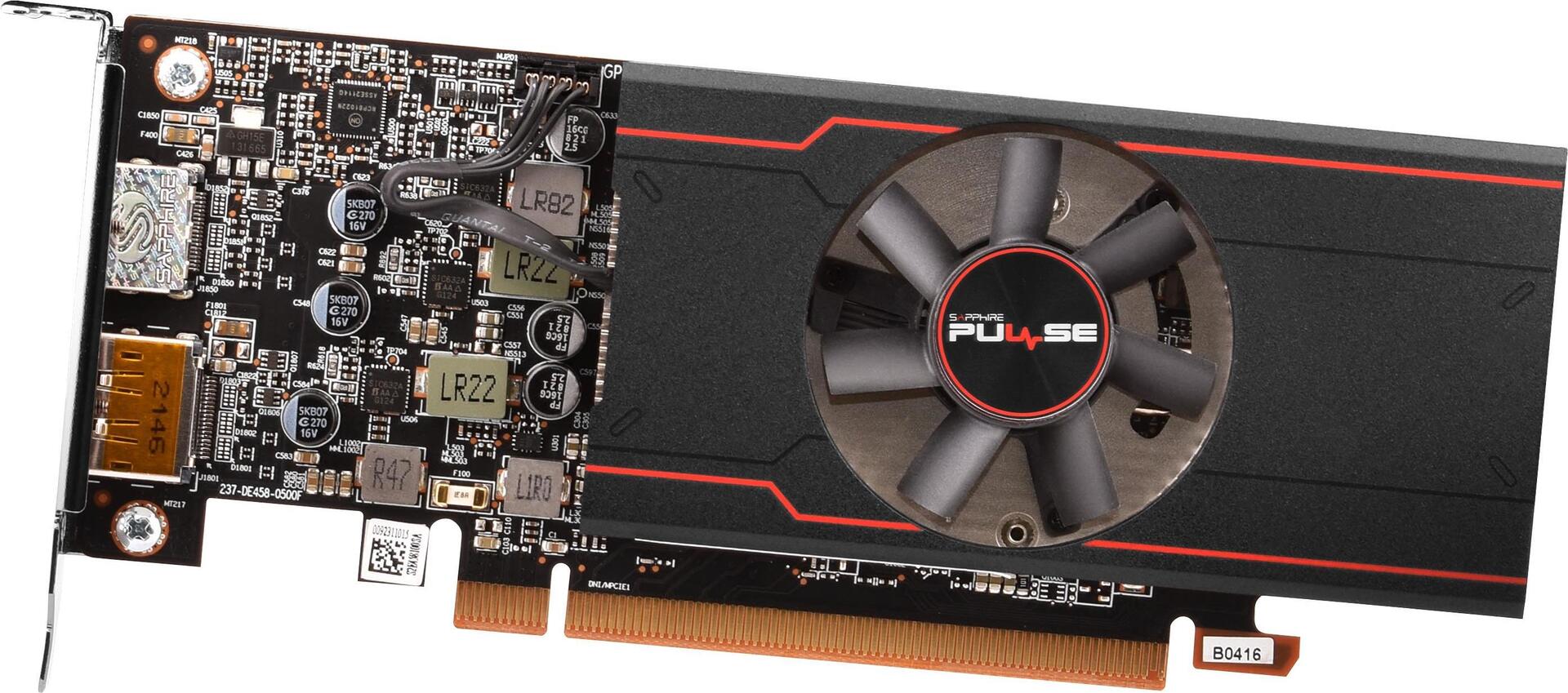 Купить Sapphire Pulse Radeon - Grafikkarten - 4 GB GDDR6 - HDMI (11315-01-20G) в магазине wardena.ru