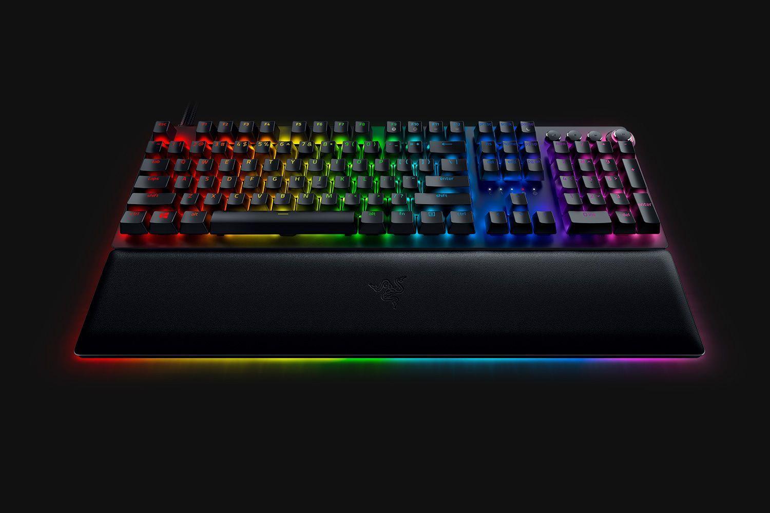 Купить Razer Huntsman V2 Analog Tastatur USB QWERTY US Englisch Schwarz (RZ03-03610100-R3M1) в магазине wardena.ru