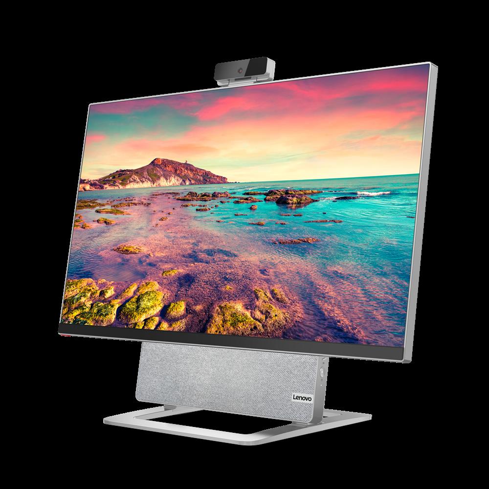 Купить Lenovo Yoga AIO 7 27ACH6 F0G7 - All-in-One (Komplettlösung) - mit Ständer - Ryzen 7 5800H / 3.2 GHz - RAM 16 GB - SSD 1 TB - NVMe - Radeon Graphics - GigE - WLAN: Bluetooth 5.0, 802.11a/b/g/n/ac/ax - Win 11 Pro - Monitor (F0G7001UGE) в магазине wardena.ru