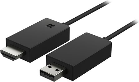 Купить Microsoft Wireless Display Adapter V2 - Wireless Video-/Audio-Erweiterung - bis zu 7 m (P3Q-00003) в магазине wardena.ru