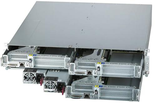Купить Server Twin Supermicro SYS-211SE-31A • SE201-R2K07P • X13SEED-F • 2U Twin IPMI в магазине wardena.ru