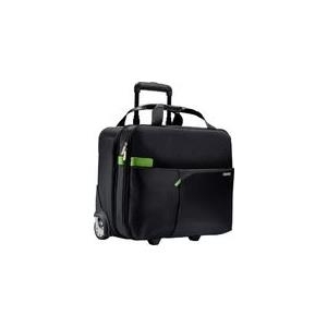 Купить LEITZ Reisetrolley Smart Traveller Complete, schwarz aus Polyester, innen mit weichem Fleece, grünes Innenfutter, - 1 Stück (6059-00-95) в магазине wardena.ru