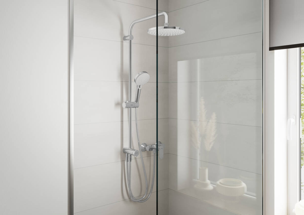 Купить Hansgrohe Vernis Blend Смеситель для душа однорычажный внешнего монтажа хром 71640000 в магазине wardena.ru