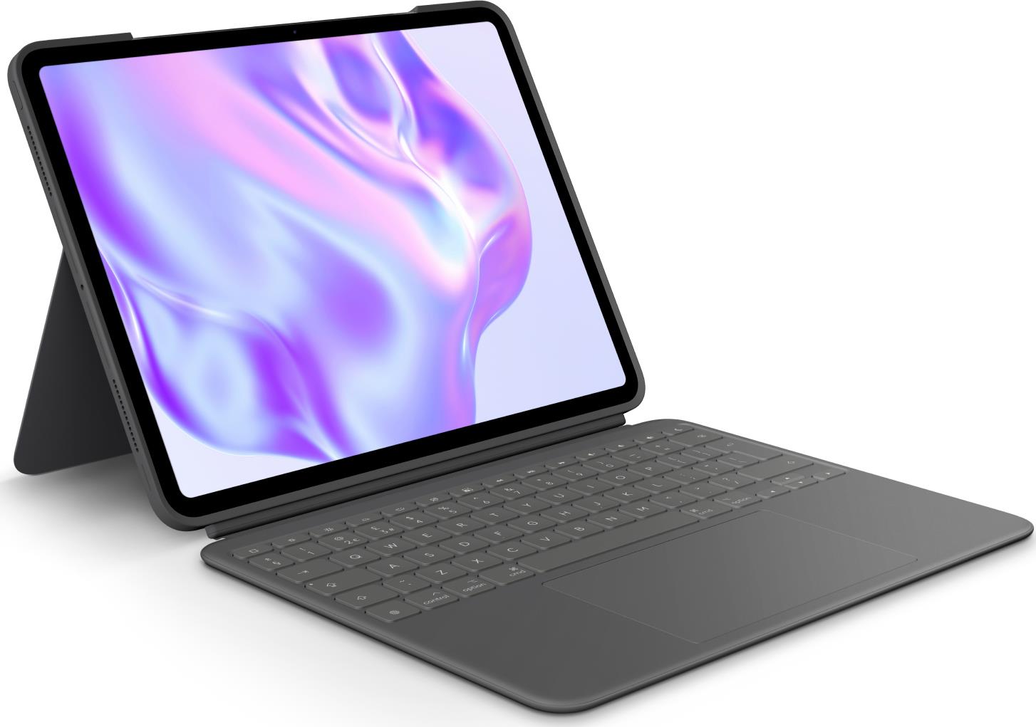 Купить Logitech Combo Touch - Tastatur und Foliohülle - mit Trackpad - hinterleuchtet - Apple Smart connector - QWERTY - GB - Graphite - für Apple 13-inch iPad Pro (M4) (920-012669) в магазине wardena.ru