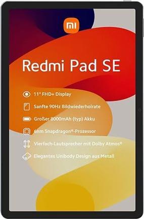 Купить Xiaomi Redmi Pad SE 6GB/128GB, grey [W] (EU) (VHU4450EU) в магазине wardena.ru