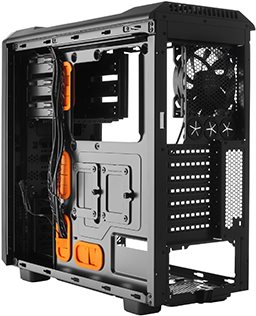 Купить be quiet! Silent Base 600 - Window Edition - Tower - ATX - ohne Netzteil - orange - USB/Audio (BGW05) в магазине wardena.ru