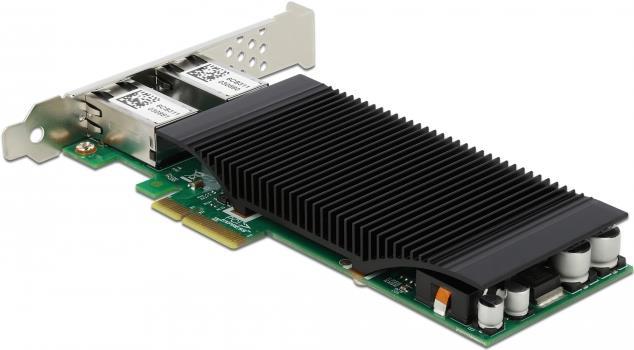 Купить Delock - Netzwerkadapter - PCIe 2,1 x4 - Gigabit Ethernet (PoE+) x 2 (88500) в магазине wardena.ru