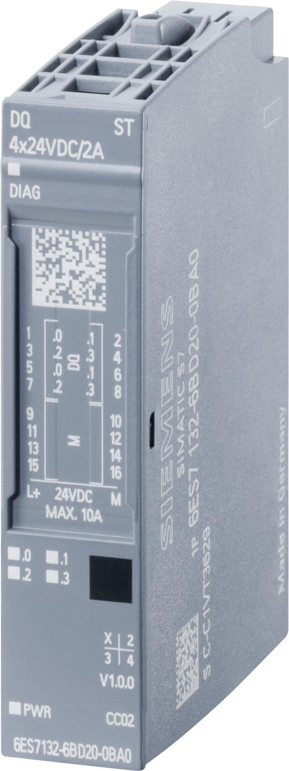 Купить Siemens 6ES7132-6BD20-0BA0 Netzteil & Spannungsumwandler Indoor Mehrfarbig (6ES7132-6BD20-0BA0) в магазине wardena.ru