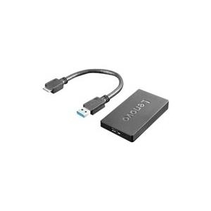Купить Lenovo - Externer Videoadapter - SuperSpeed USB3.0 - DisplayPort - für S400z, ThinkCentre M800, M900z, ThinkPad T460s, T560, X1 Carbon 20FB (4X90J31021) в магазине wardena.ru