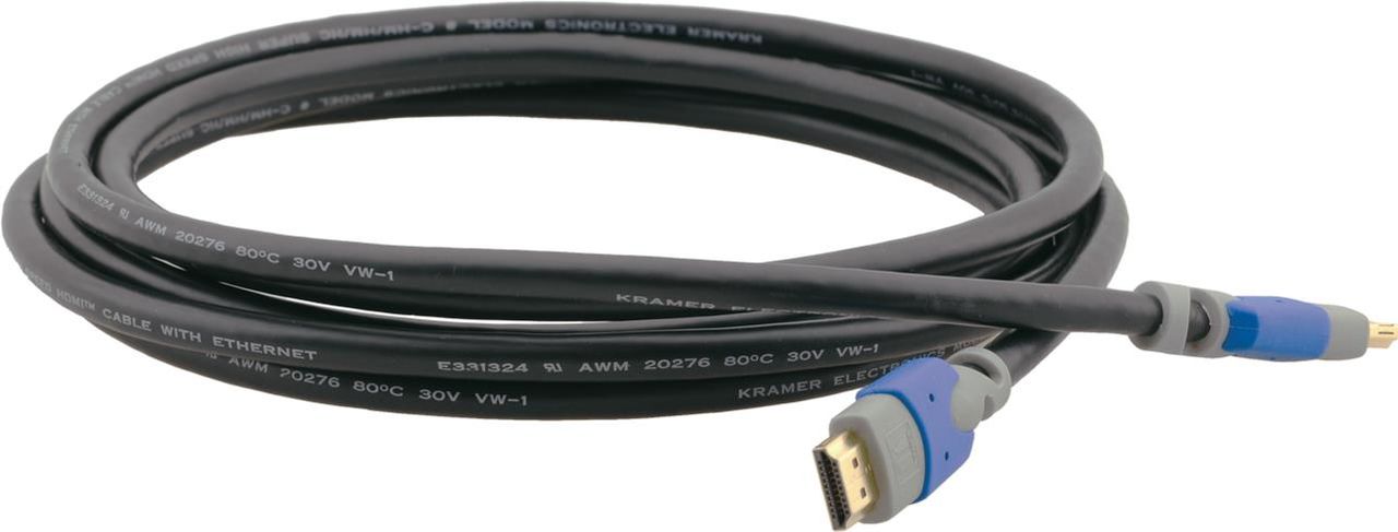 Купить Kramer C-HM/HM/PRO Series C-HM/HM/PRO-65 - HDMI-Kabel mit Ethernet - HDMI männlich zu HDMI männlich - 19.8 m - Doppelisolierung (97-01114065) в магазине wardena.ru