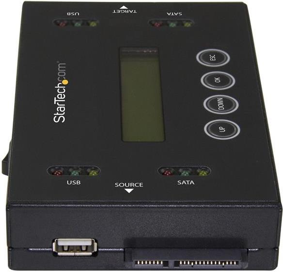 Купить StarTech.com Laufwerks Duplizierer und Löscher für USB Sticks und 2,5 / 3.5" SATA Laufwerke - 1:1 duplizierung plus Cross-interface - Festplatte / USB-Drive-Duplikator - 1 Schächte (Serial ATA-600 / USB) (SU2DUPERA11) в магазине wardena.ru