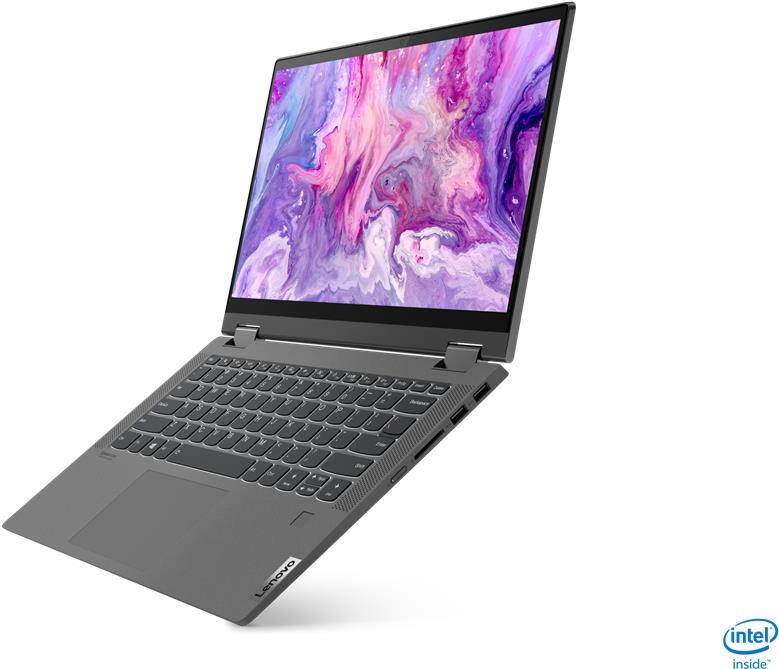 Купить Lenovo IdeaPad Flex 5 14ITL05 82HS - Flip-Design - Core i5 1135G7 / 2.4 GHz - Win 10 Home in S mode - Iris Xe Graphics - 8 GB RAM - 512 GB SSD NVMe - 35.6 cm (14") IPS Touchscreen 1920 x 1080 (Full HD) - Wi-Fi 6 - Graphi (82HS003TGE) в магазине wardena.ru